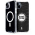 NBA Detroit Pistons Black Animal Print iPhone 15 Plus MagSafe Case