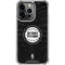 NBA Detroit Pistons Black Animal Print iPhone 15 Pro Clear Case
