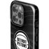 NBA Detroit Pistons Black Animal Print iPhone 15 Pro Impact Case