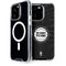 NBA Detroit Pistons Black Animal Print iPhone 15 Pro MagSafe Case