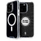 NBA Detroit Pistons Black Animal Print iPhone 14 Pro MagSafe Case