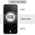NBA Detroit Pistons Black Animal Print iPhone SE (2nd & 3rd Gen) Skin