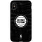 NBA Detroit Pistons Black Animal Print iPhone X Pro Case