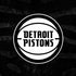 NBA Detroit Pistons Black Animal Print iPhone X Skin