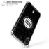 NBA Detroit Pistons Black Animal Print iPhone XR Clear Case