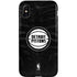 NBA Detroit Pistons Black Animal Print iPhone XS Pro Case