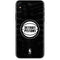 NBA Detroit Pistons Black Animal Print iPhone XS Skin
