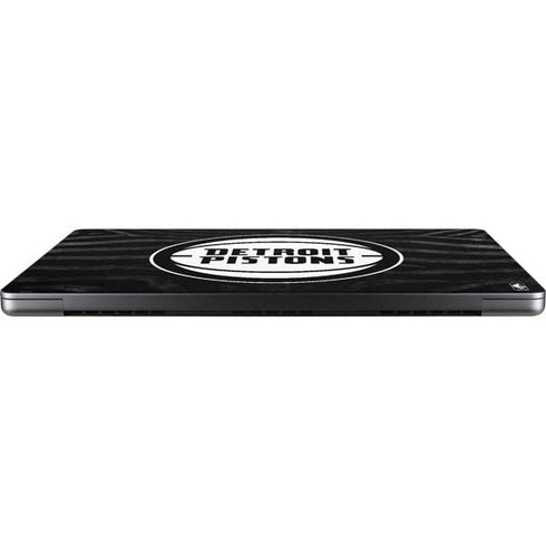 NBA Detroit Pistons Black Animal Print MacBook Pro 14in (2021-24) Skin