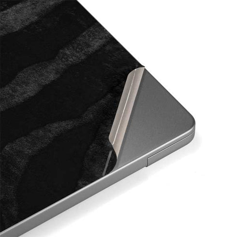 NBA Detroit Pistons Black Animal Print MacBook Pro 14in (2021-24) Skin