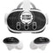 NBA Detroit Pistons Black Animal Print Meta Quest 3 Skin