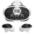 NBA Detroit Pistons Black Animal Print Meta Quest 3 Skin