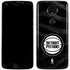 NBA Detroit Pistons Black Animal Print Moto E5 Plus Skin
