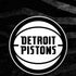 NBA Detroit Pistons Black Animal Print Moto G6 Skin