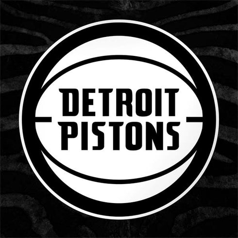 NBA Detroit Pistons Black Animal Print Notebook 9 Pro 13in (2017) Skin