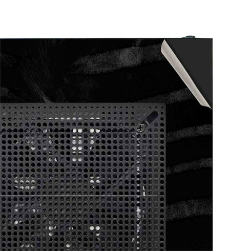 NBA Detroit Pistons Black Animal Print NZXT H510 Compact ATX Mid-Tower Case Skin