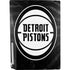 NBA Detroit Pistons Black Animal Print PS5 Console Skin