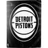 NBA Detroit Pistons Black Animal Print PS5 Digital Edition Console Skin