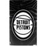 NBA Detroit Pistons Black Animal Print PS5 Slim Digital Edition Console Skin