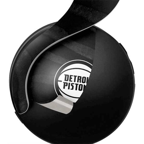 NBA Detroit Pistons Black Animal Print PULSE 3D Wireless Headset for PS5 Skin