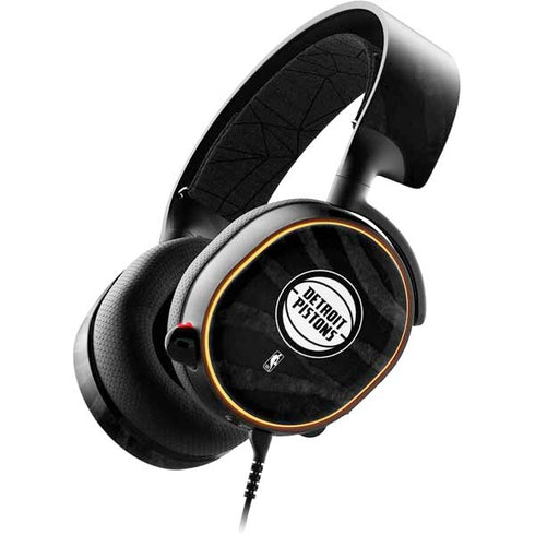 NBA Detroit Pistons Black Animal Print SteelSeries Arctis 5 Skin