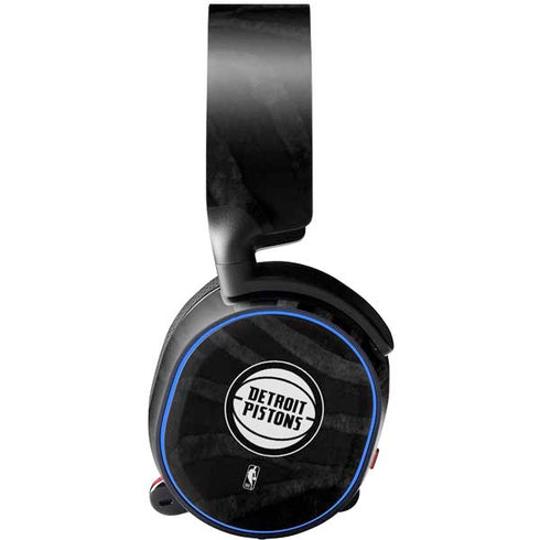 NBA Detroit Pistons Black Animal Print SteelSeries Arctis 5 Skin