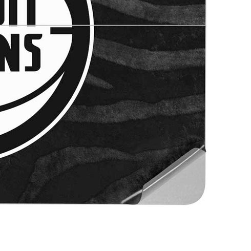 NBA Detroit Pistons Black Animal Print Surface Laptop Studio Skin