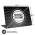 NBA Detroit Pistons Black Animal Print Universal Laptop 14in (11.4 x 8.2in) Skin