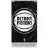 NBA Detroit Pistons Black Animal Print Xbox Series S Console Skin