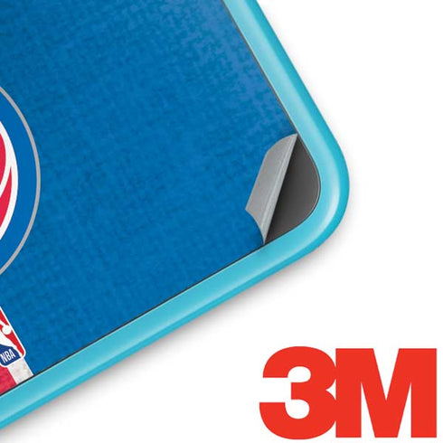 NBA Detroit Pistons Canvas Nintendo 2DS XL (2017) Skin