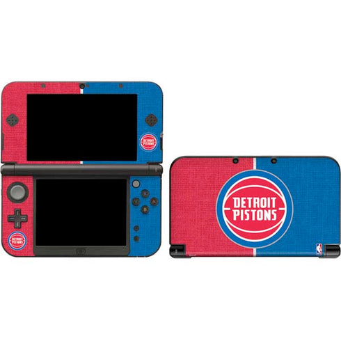 NBA Detroit Pistons Canvas 3DS XL 2015 Skin