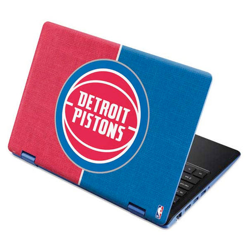 NBA Detroit Pistons Canvas Aspire R11 11.6in Skin