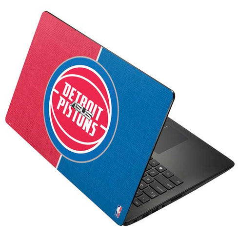 NBA Detroit Pistons Canvas Asus X502CA 15.6 Skin