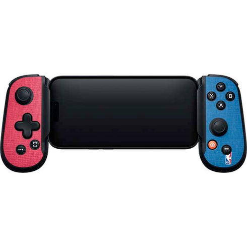 NBA Detroit Pistons Canvas Backbone One for iPhone Game Controller Skin