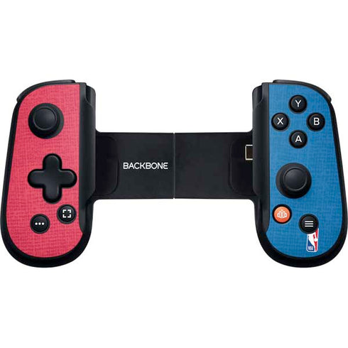 NBA Detroit Pistons Canvas Backbone One for iPhone Game Controller Skin