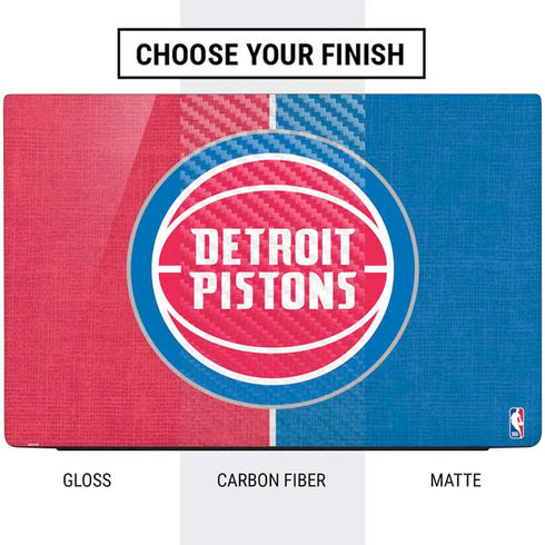 NBA Detroit Pistons Canvas Dell Vostro Skin