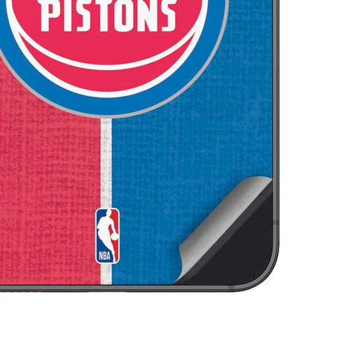 NBA Detroit Pistons Canvas Galaxy A14 5G Skin