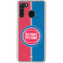 NBA Detroit Pistons Canvas Galaxy A21 Clear Case