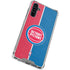 NBA Detroit Pistons Canvas Galaxy A54 5G Clear Case