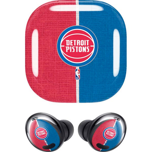 NBA Detroit Pistons Canvas Galaxy Buds Pro Skin