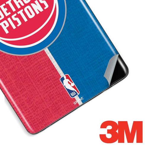 NBA Detroit Pistons Canvas Galaxy Note 8 Skin