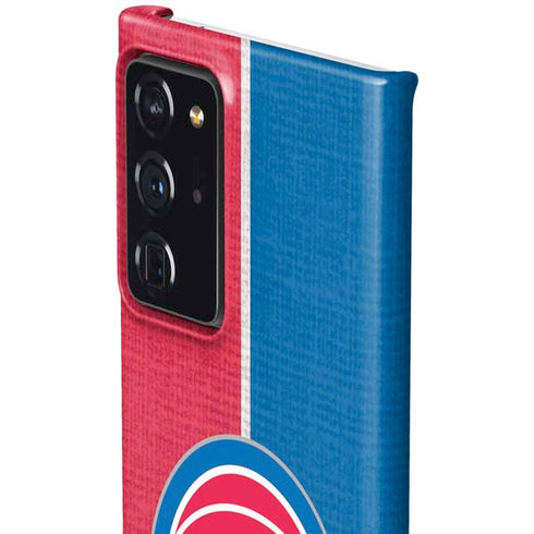 NBA Detroit Pistons Canvas Galaxy Note20 Ultra 5G Lite Case