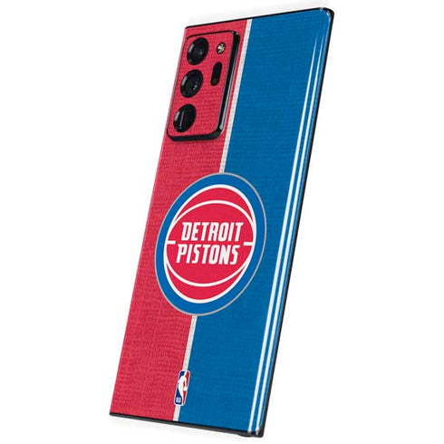 NBA Detroit Pistons Canvas Galaxy Note20 Ultra 5G Skin