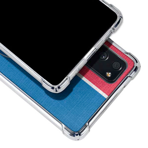 NBA Detroit Pistons Canvas Galaxy S20 FE Clear Case