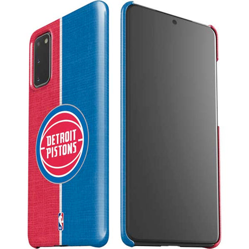 NBA Detroit Pistons Canvas Galaxy S20 Lite Case