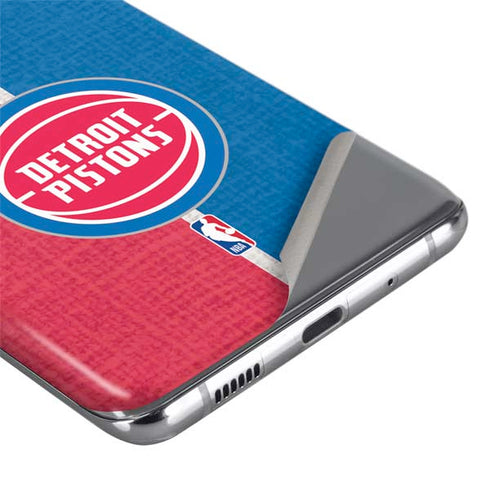 NBA Detroit Pistons Canvas Galaxy S20 Ultra 5G Skin