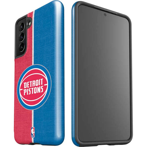 NBA Detroit Pistons Canvas Galaxy S21 5G Pro Case