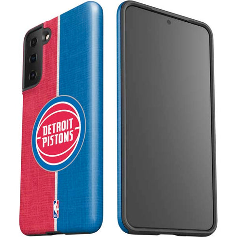 NBA Detroit Pistons Canvas Galaxy S21 Plus 5G Pro Case
