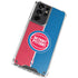 NBA Detroit Pistons Canvas Galaxy S21 Ultra 5G Clear Case