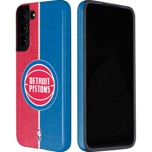 NBA Detroit Pistons Canvas Galaxy S22 Pro Case