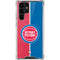 NBA Detroit Pistons Canvas Galaxy S22 Ultra Clear Case